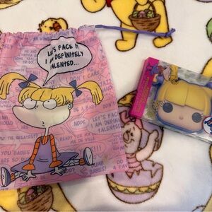 Rugrats Angelica Drawstring Bag  and Eyeshadow Palette